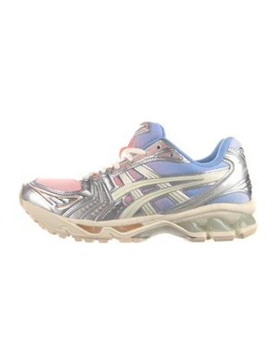 Pre-owned Asics Mesh Colorblock Pattern Athletic Sneakers W/ Tags In Multicolor