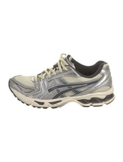 Pre-owned Asics Mesh Printed Athletic Sneakers In Multi