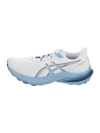 Pre-owned Asics Mesh Sneakers In Blue