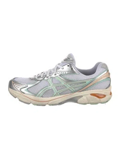 Pre-owned Asics Mesh Sneakers In Neutral