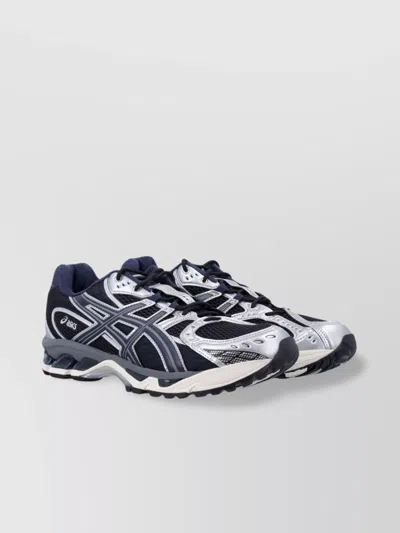 Asics Mesh Upper Rubber Outsole Sneakers In Multi