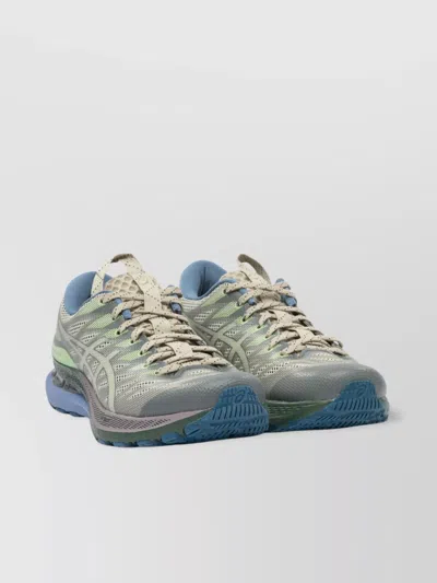 Asics Mesh Upper Sneakers Rubber Sole In Multi