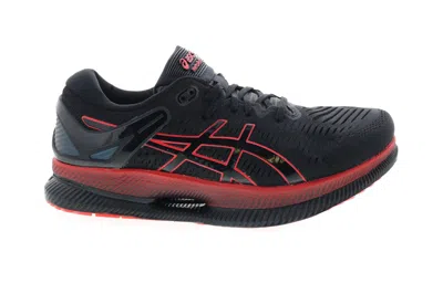 Pre-owned Asics Metaride Black Electric Red In Black/electric Red