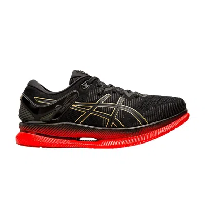 Pre-owned Asics Metaride 'black Red'