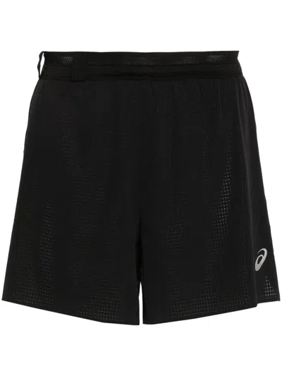 Asics Metarun 5in Shorts In 001 Performance Black