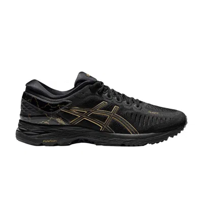 Pre-owned Asics Metarun 'black Pure Gold' | Men's Size 6.5