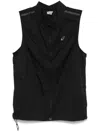 Asics Metarun Packable Gilet In Black