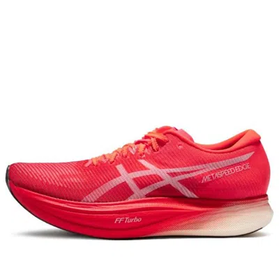 Asics Metaspeed Edge+ 'diva Pink White' In Red