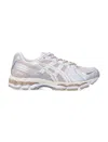 Asics Mini Gothic Armor Inspired Performance Sneakers In White