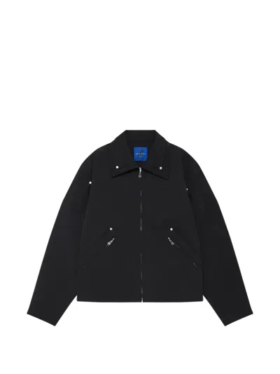 Asics Mirbelioids Zip-up Jacket In Black