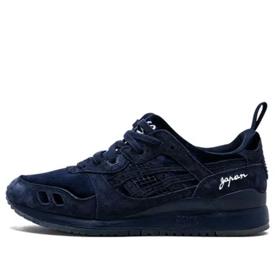 Asics Mita Sneakers X Beams X Gel Lyte 3 'navy Souvenir Jacket' In Blue