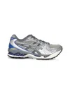 Asics Casual Sneakers With Mesh Upper And Rubber Outsole In Gray