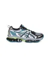 Asics Multicolor Mesh And Rubber Gel Quantum Kinetic Sneakers