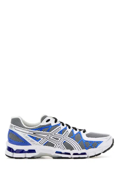 Asics Multicolor Mesh And Rubber Gel-kayano 20 Sneakers In White