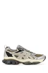 Asics Multicolor Mesh And Rubber Gel Quantum Kinetic Sneakers