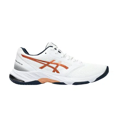 Pre-owned Asics Netburner Ballistic Ff 3 'white Pure Bronze'