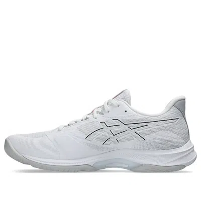 Asics Netburner Ballistic Ff 4 'white Pure Silver' In Blue