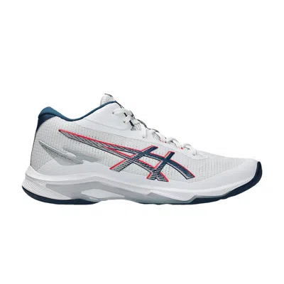 Pre-owned Asics Netburner Ballistic Ff Mt 4 'white Mako Blue' | Men's Size 8
