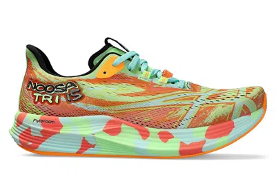 Pre-owned Asics Noosa Tri 15 (women's) Sneakers In Lime Burst/illuminate Mint