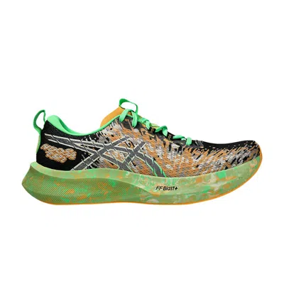 Pre-owned Asics Noosa Tri 16 'black New Leaf Marbled' In Green