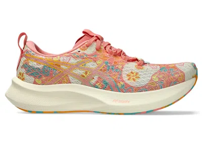 Pre-owned Asics Noosa Tri 16 Limited Edition (women's) Sneakers In Guava/techno Cyan