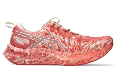 Pre-owned Asics Noosa Tri 16 (women's) Sneakers In Dark Pink Clay/vivid Coral