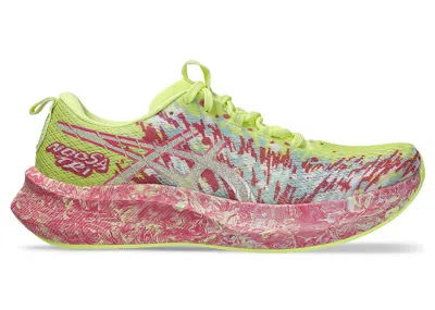 Pre-owned Asics Noosa Tri 16 (women's) Sneakers In Lucid Yellow/bright Rose