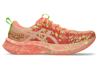 Pre-owned Asics Noosa Tri 16 (women's) Sneakers In Orange Glow/flash Red In Multi