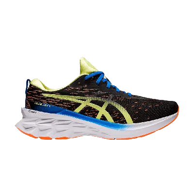 Pre-owned Asics Novablast 2 'black Shocking Orange'