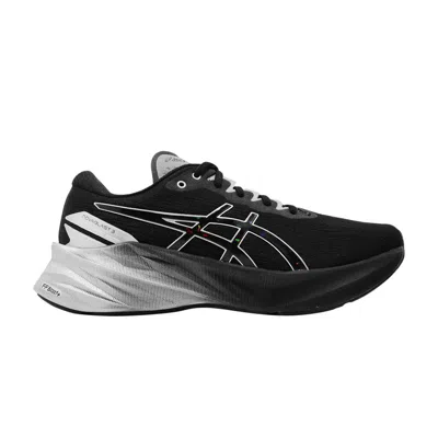 Pre-owned Asics Novablast 3 Platinum 'black White'