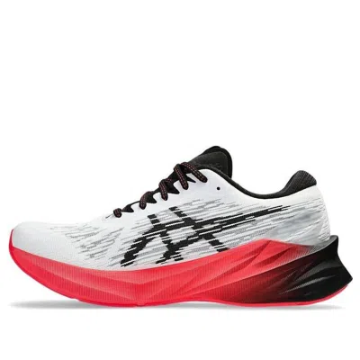Asics Novablast 3 Wide 'white Black Electric Red'