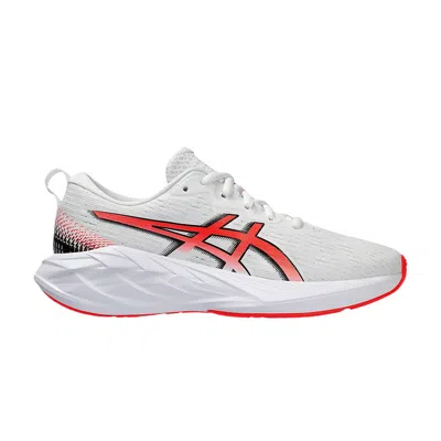 Pre-owned Asics Novablast 4 Gs 'white Sunrise Red' | Kid's Size 1.5