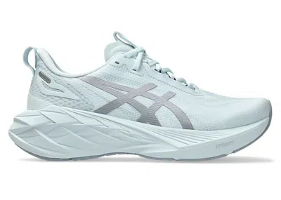 Pre-owned Asics Novablast 4 Le (women's) Sneakers In Cool Grey/grey Blue