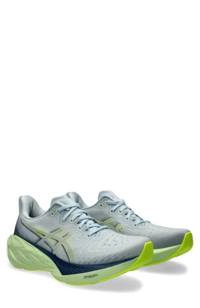 Asics ® Novablast 4 Running Shoe In Cool Grey/blue Expanse