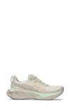 Asics Novablast 4 Running Shoe In Oatmeal/moonrock