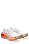 Asics ® Novablast 4 Running Shoe In White/ Moonrock