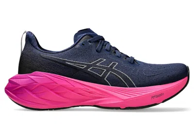 Pre-owned Asics Novablast 4 (women's) Sneakers In Blue Expanse/black