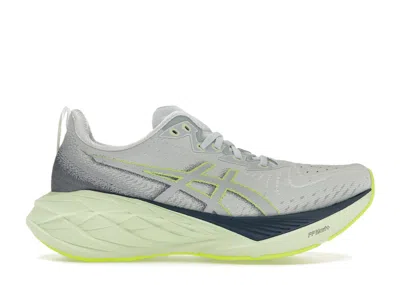 Pre-owned Asics Novablast 4 (women's) Sneakers In Cool Grey/blue Expanse