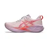 Asics Women's Nova Blast 5 Running Sneakers From Finish Line In White,coral Reef