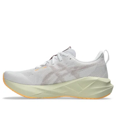 Asics Novablast 5 2e Wide Width 'white Fawn' In Multi
