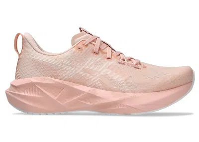 Pre-owned Asics Novablast 5 Peach (women's) Sneakers In Breeze/white
