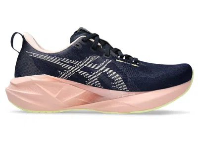Pre-owned Asics Novablast 5 Peach (women's) Sneakers In Midnight/breeze