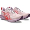Asics ® Novablast® 5 Running Shoe In White/coral Reef