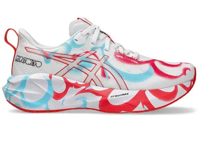 Pre-owned Asics Novablast 5 Tokyo Marathon (women's) Sneakers In White/coral Reef
