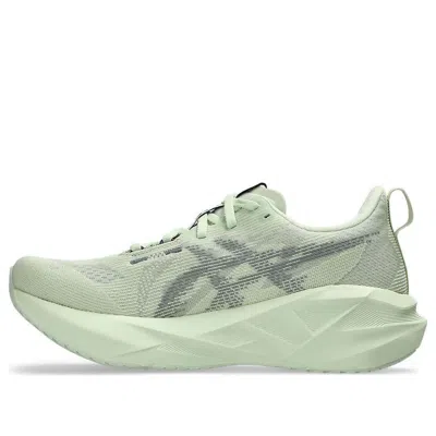Asics Novablast 5 'whisper Green Monument Blue' In White