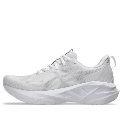 Asics Novablast 5 'white Piedmont Grey' In Gray