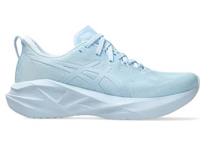 Pre-owned Asics Novablast 5 (women's) Sneakers In Lite Show/light Blue