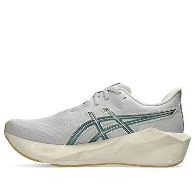 Asics Novablast 6 'cloud Grey Foggy Teal' In Gray