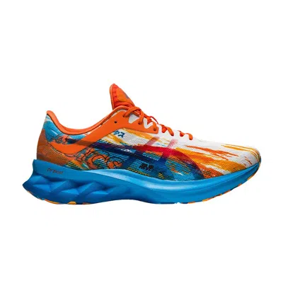 Pre-owned Asics Novablast 'digital Aqua Marigold Orange'