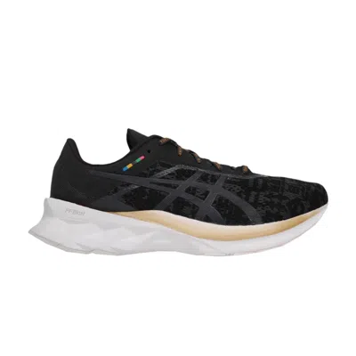 Pre-owned Asics Novablast 'edo Era Tribute' In Black
